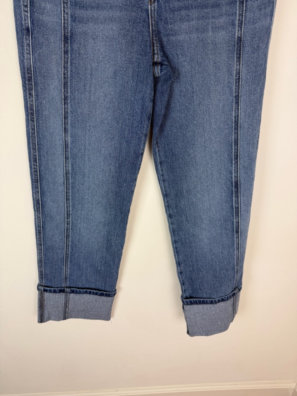 Joe’s Jeans The Margot Cuffed Jeans High Rise Straight Leg Size 25 - Picture 7 of 11